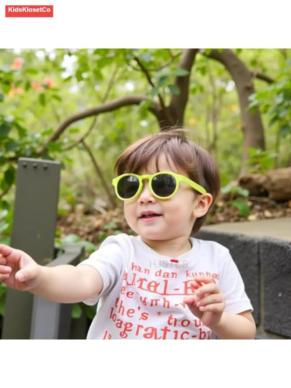 Polarized Baby Sunglasses with Strap, TPEE Flexible Frame, UV400 Protection for
